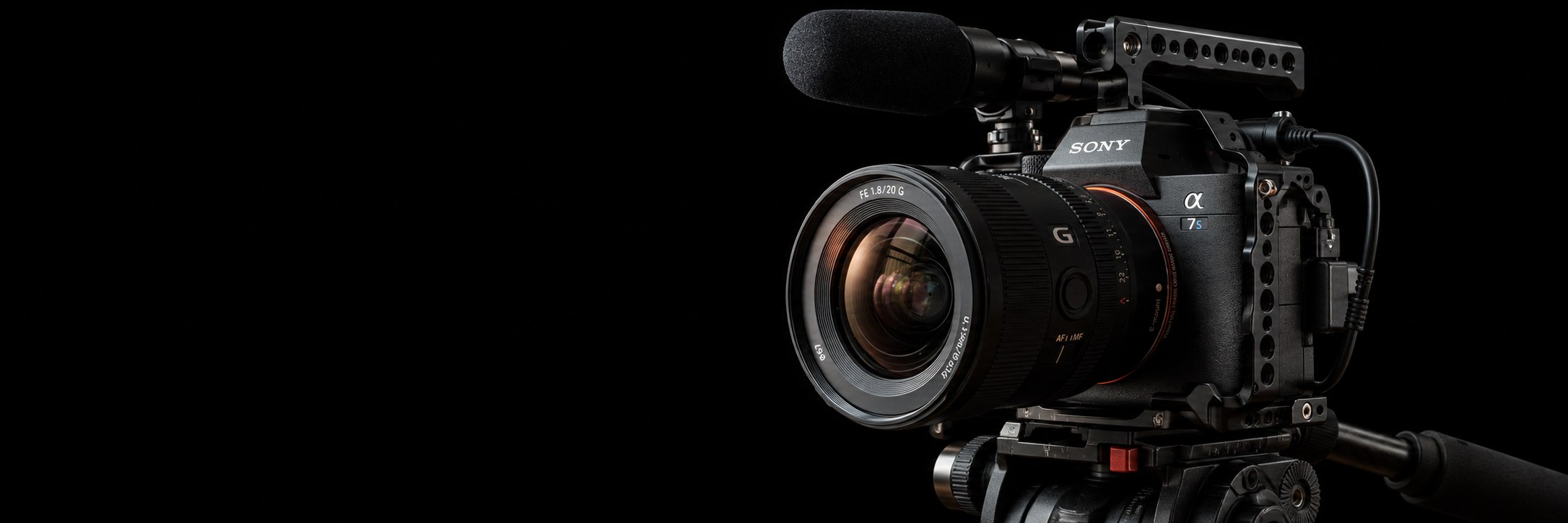 Sony α7S IIIを参考にした撮影リグのイメージ